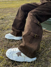 Y2K Relaxed Straight Leg Street Pants