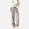 2000s Versatile Botanical Classic Leg Denim