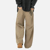 Retro Loose Straight Trousers