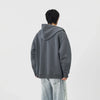 Ekose Fermuarlı Oversize Sweatshirt, stil görünüm — Navra Wear
