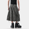 Timeless Sleek Field Ribbon Cropped Denim Shorts