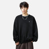Stitch and Tone Letter Crewneck