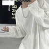 Versatile Hip Hop Pure-Hue Color Long Sleeve T-Shirt