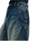Metro Mosaic Bell Leg Denim