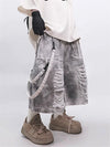 Heritage Metro Torn Hole Denim Shorts
