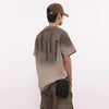 Faded Era Stone-Rinsed Illustrated Print Short Sleeve T-Shirt