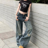 Classic Metro Rinse High-Rise Torn Denim