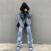 Easy Sleek Mosaic Bell Blue Denim