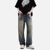 Fashionable Western Style Bell Leg Denim