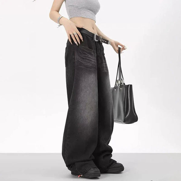 Heritage Bell Leg Black Denim alternatif görünüm