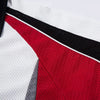 Old School Mosaic Print Mesh Jersey Sport-Collar Sport T-Shirt