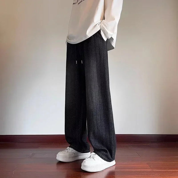 Heritage Faded Blue Drawstring Classic Denim