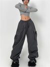 Y2K Oversized Street Pants