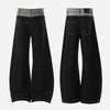 Black Faded Mosaic Easy Cut Denim