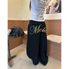 Bol Kesim Yıldız Baskılı Jogger, detay görünüm — Navra Wear