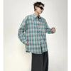 Wide Stripe Premium Button Casual Top