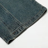 Vintage Baggy Jean Pantolon, yakın çekim — Navra Wear