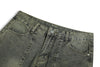 İspanyol Paça Mozaik Desenli Jean Pantolon, önden görünüm — Navra Wear
