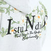 Embossed Flower Vine Velvet Sweatshirt