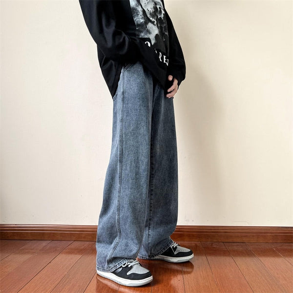 Ankle Wash Baggy Denim alternatif görünüm