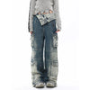 2000s Women Relaxed Utility Denim