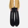 Heritage Rinse Spliced Moustache Effect Denim