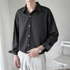 K-Style Plain Solid Casual Top