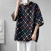 Big-Silhouette Bright-Days Color Blocks T-Shirt