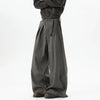 Seam Splice Suit Wide-Leg