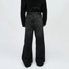 Bell-Leg Tailored Denim