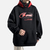 Metro Classic Letter Printed Relaxed Sweatshirt
