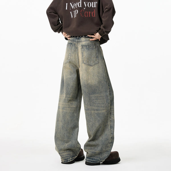 Heritage Faded Bell Leg Denim alternatif görünüm