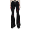 Velvet High-Rise Flare