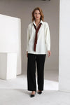 Academia Classic Woven Button Top