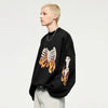 Kuru Kafa Baskılı Sweatshirt, önden görünüm — Navra Wear