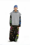 Heavyweight Casual Rolled-Edge Sweatshirt