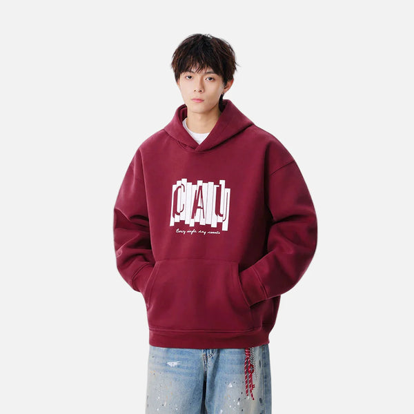 Versatile Winter Graphic Sweatshirt