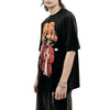 Urban Chill Noir-Edge Short Sleeve Cotton T-Shirt