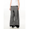 Chic High-Rise Relaxed Classic Gray Denim