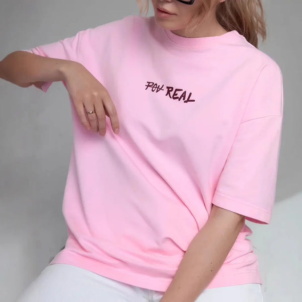 Sweet Russian Style Archive Heart Letter T-Shirt alternatif görünüm