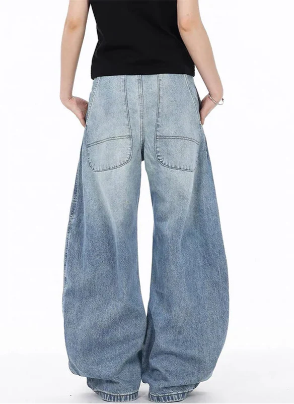 Sleek Relaxed Denim Classic Leg Denim alternatif görünüm