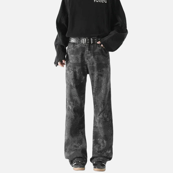 Graphic Heritage Woodland Relaxed Denim alternatif görünüm