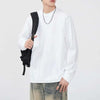 Breezy-Cut Long Sleeve Clean-Tone T-Shirt