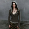 Dirty-Art Aesthetics Hooded Washed-Out Hoodie