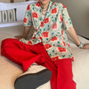 Tropical Bloom Aloha Beach Shirt