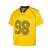 Current Multi-Stripe Letter Print V-Neck Sport T-Shirt