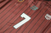 Elevated Block-Style Line-Pattern Print Print Sport T-Shirt