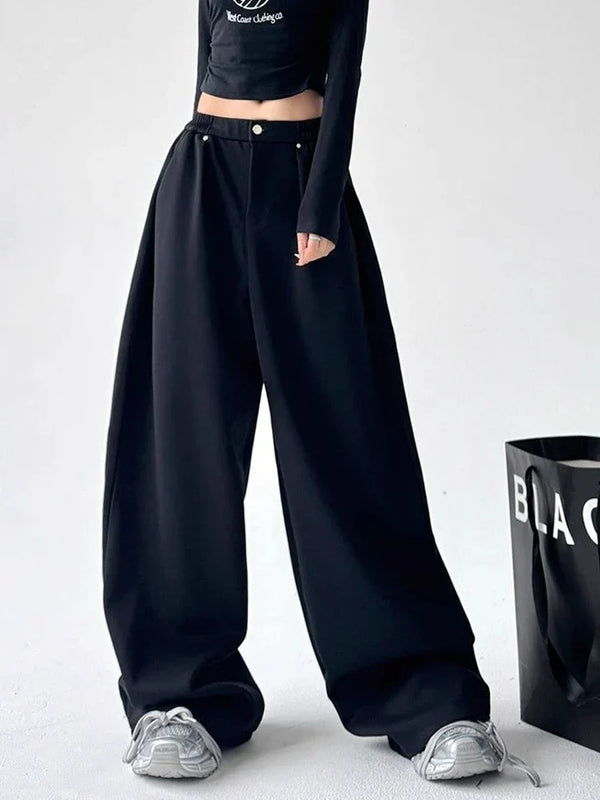 Kadın Vintage Bol Kesim Jogger, önden görünüm — Navra Wear