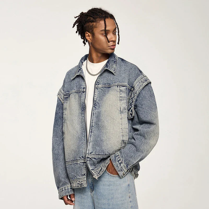 Faded Sandy Denim Jacket