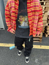 K-Style Panel Flannel Trend Shirt